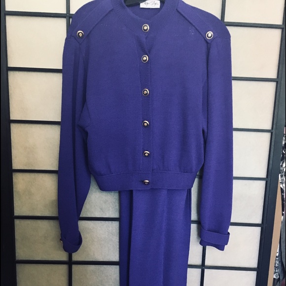St. John Other - St John  2 pc Purple Suit